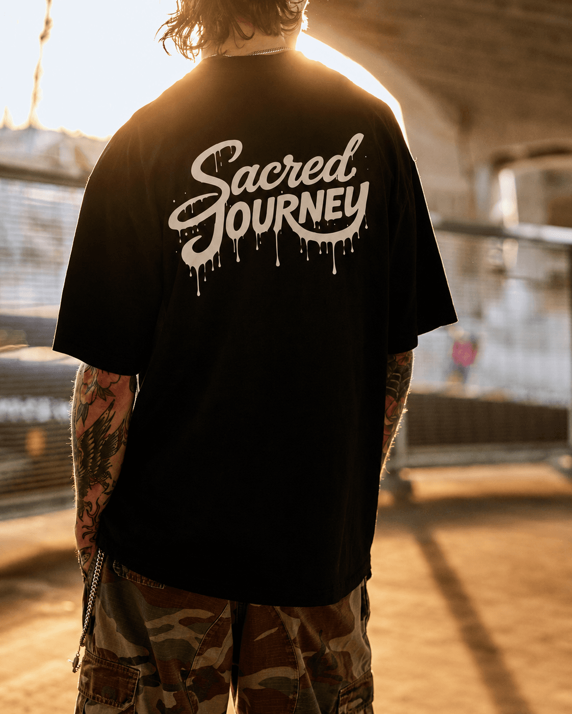 StreetDrip Tee — Black